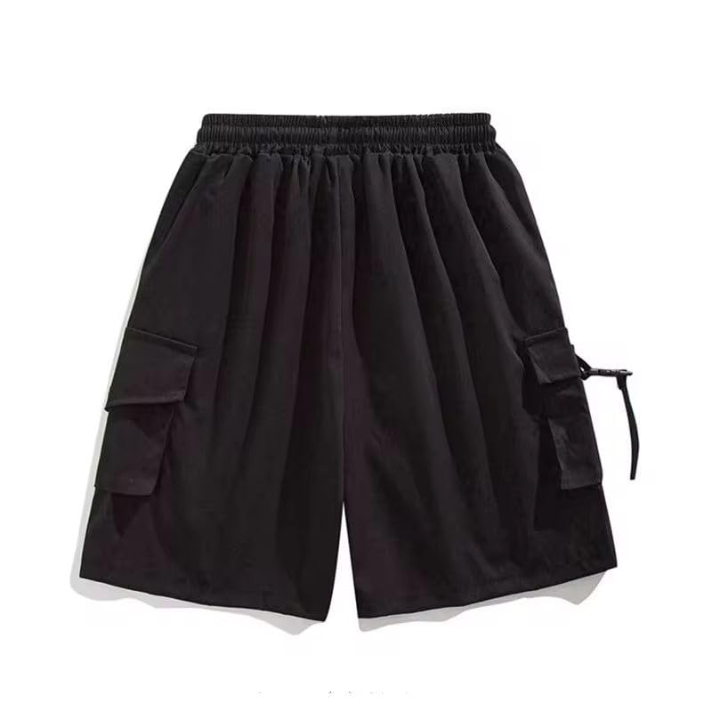 Short cargo d'été pour homme évitant l'encombrement grâce aux multi-poches