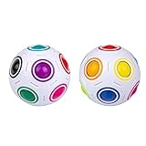 🎁Cerebro Teaser & Regalo Ideal: Útil para ejercitar y desarrollar la capacidad de pensamiento lógico, la capacidad de coordinación mano-cerebro, la sensibilidad y el reconocimiento del color, mejorar la paciencia y mejorar la habilidad mental. Regalo ideal de Navidad, Año Nuevo, cumpleaños, fiesta para niños, niños, niñas, adultos, amigos, familiares, principiantes y profesionales.