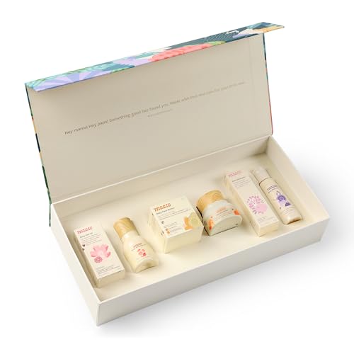 Image of Maate Baby Skincare Wellness Box | 6 Skincare and Haircare Newborn Baby Kit | Baby Gift Set for Newborn | Newborn Baby Care Kit | Baby Shower Gift | Gentle on Sensitive Skin