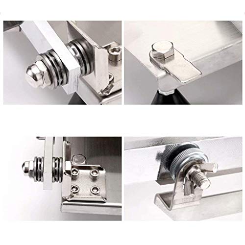 Meat slicer for home or commercial use,Food Machine, Adjustable Manual Frozen Meat, Roll Cleavers, 3-8mm Thickness Adjustable,Suitable for Meat and Vegetables and Fruits - Image 5