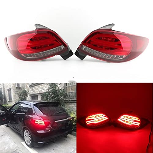 Luces traseras coche Peugeot 206 para solucionar fallos en ITV 3