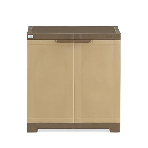 Nilkamal Plastic Shoe Rack FMSC-09 SBN, Standard Size (Sandy)