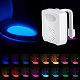 Toilet Night Light,by Ailun,Motion Activated LED Light,Aromatherapy,UV Disinfection 16 Colors Changing Toilet Bowl Nightlight for Bathroom[Battery Not Included]