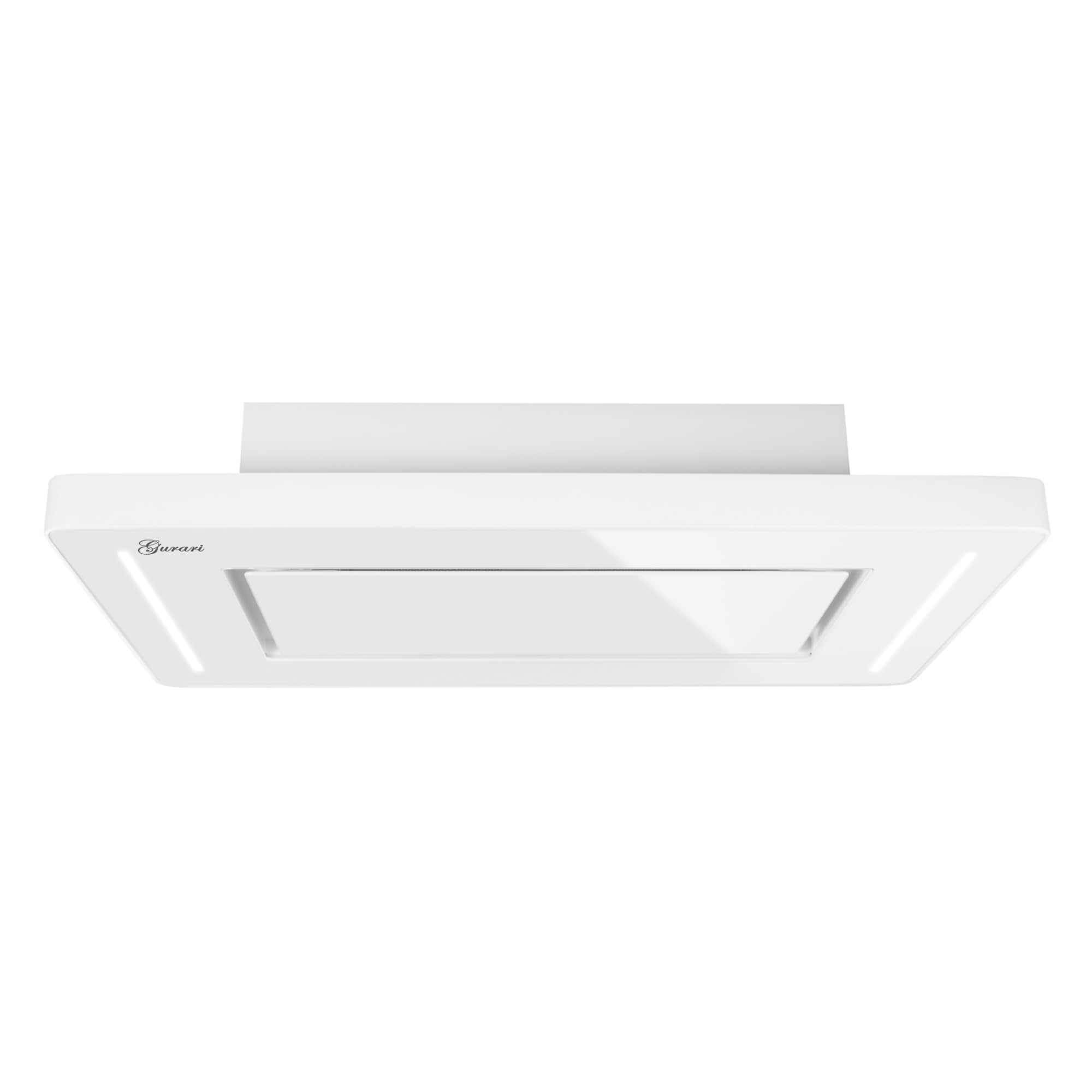 Gurari GCH 790 WH Diamond Deckenhaube Umluft Dunstabzugshaube 90 cm 850m³/ h Weiß-Design