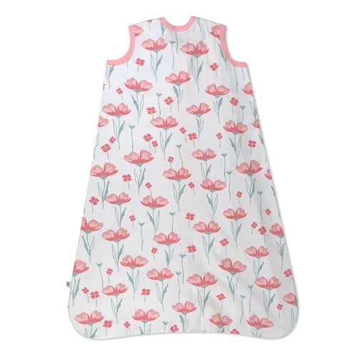 Image of HonestBaby Wearable Blankets Sleeping Bags Swaddle Transition 100% Organic Cotton for Infant Baby Boys, Girls, Unisex