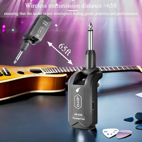 JOYO 5.8GHz Wireless Guitar System (JW-02S) Bundles with JOYO Guitar Audio Interface (MOMIX CAB) miniatura 3