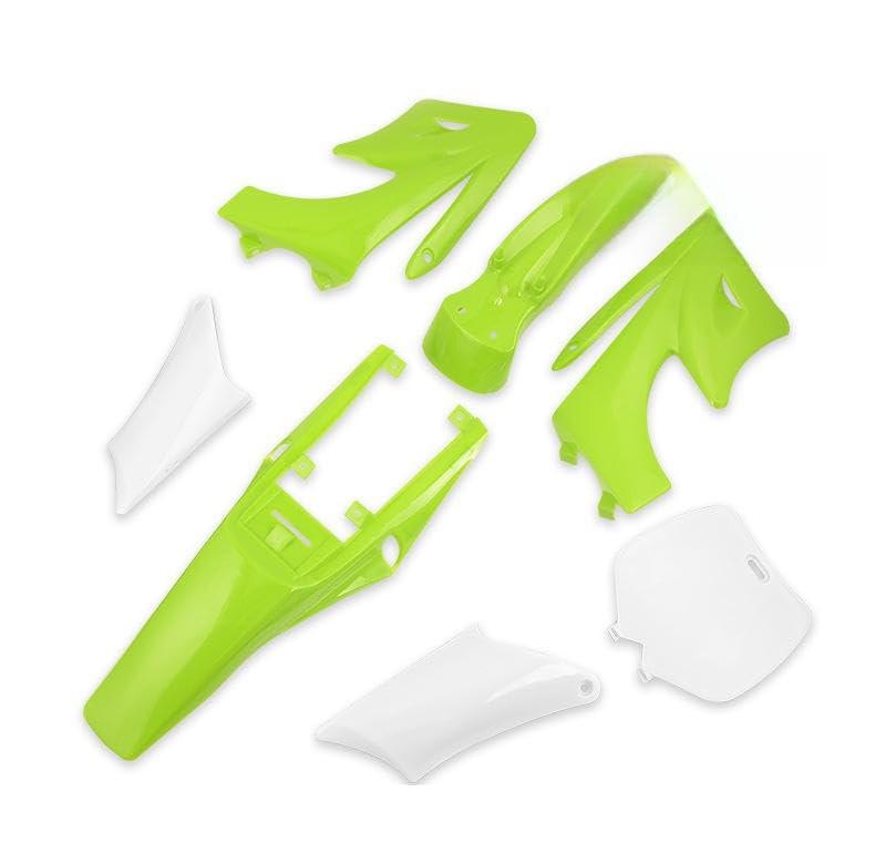 Kit carénage plastique pour réparer garde-boue cassé mini moto 49cc