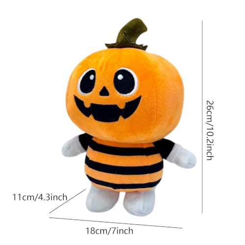 Cojín lumbar de peluche de Halloween suave para sofá y dormitorio 5