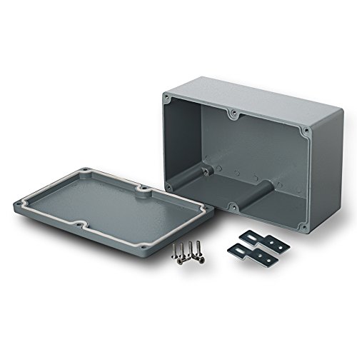 edi-tronic Aluminium Leergehäuse 120x80x55mm Industriegehäuse IP66 Gehäuse Box Kasten Dicht