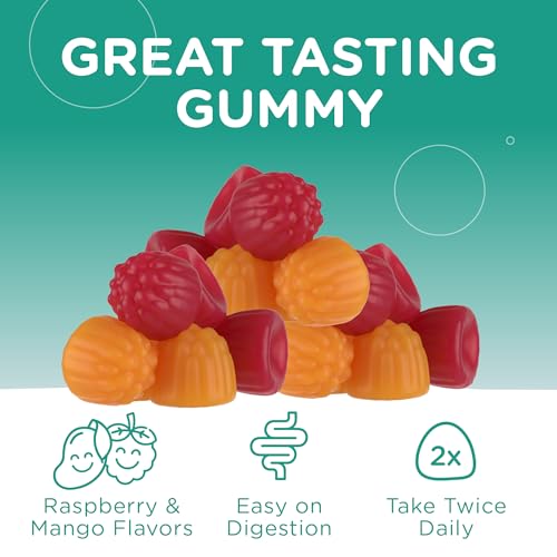 Zahler Chapter One Magnesium Gummies, Great Tasting Magnesium for Kids, Calm Kids Magnesium, Magnesium Gummies for Women and Men, Raspberry and Mango Flavored, Certified Kosher, (60 Flavored Gummies) - Thumbnail 5