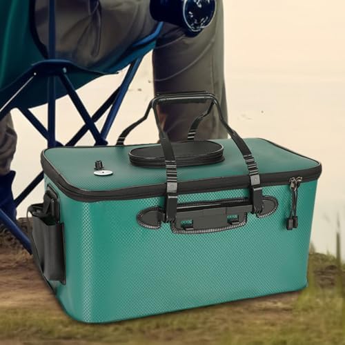 Sac de rangement pour appâts de pêche portable avec grande capacité - 3