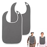 DvBCNMe 2 Stück Kleiderschutz FüR Erwachsene, Ideal für Senioren und Erwachsene mit Mobilitätseinschränkungen, Waschbar und Pflegeleicht, Komfortables Pflege- Und Schutzsystem