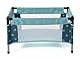 Bayer Chic 2000 - Reisebett für Baby-Puppen bis 48 cm, Puppenbett, Puppenreisebett, Puppenmöbel, Puppenzubehör, Sternchen, türkis
