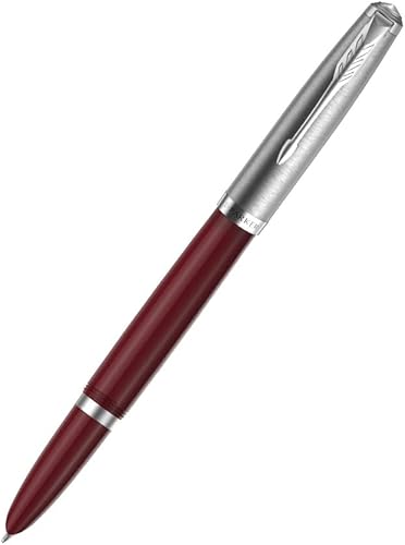 PARKER 51 Pluma estilográfica CT de resina burdeos - Punta mediana