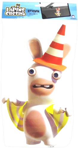 UBISOFT LCP1741 Sticker Design Lapins Cretins Type D, 40x24 cm