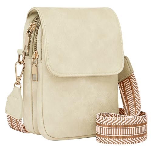 Fuyoula Fashion Small Crossbody Bags for Women Trendy Designer Cell Phone Purses Wallets with Card Holder Anti Theft Travel