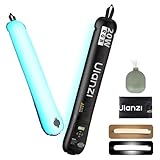 Ulanzi 20W LEDビデオライト 撮影ライト 膨張するLEDライト RGBビデオライト 1800K-10000K 無段階調光 超高輝度 撮影補助光 CRI 95+ 12シーンモード 2500mAh Type-C充電式 マグネット式 チューブ型撮影用ライト 超軽量 コンパクト 持ち運び便利 防水防潮 簡単収納 収納袋付き 生放送/自撮り/商品撮影/動画撮影に適用可能 UA20C