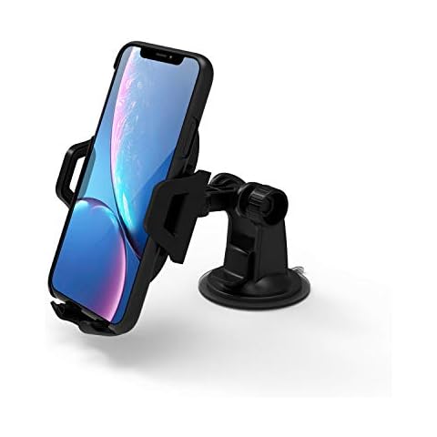 Arteck Car Mount, Universal Mobile Phone Car Mount Holder 360° Rotation for Auto Windshield and Dash, for Cell Phones Apple iPhone 14, 14 Pro, 13, 13 Pro, 12, 11, Xr, Xs, Android Smartphone, GPS Cover