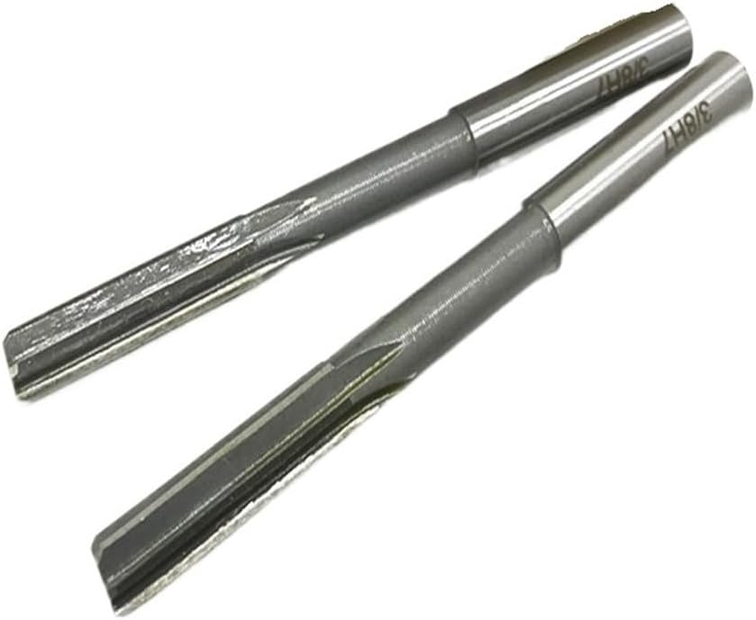 American Made Machine Reamer H7 HSS Straight Shank Reamer 1/8 3/16 1/4 5/16 3/8 1/2 5/8 3/4, Chucking Machine Cutter Tool(4pc1I8-3I16-1I4-5I16)