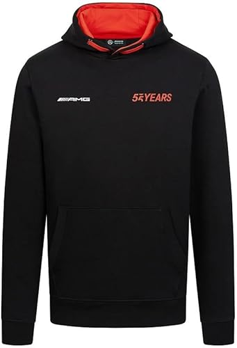 Sudadera con capucha Mercedes Benz AMG Petronas F1 AMG "55 Years", Negro -