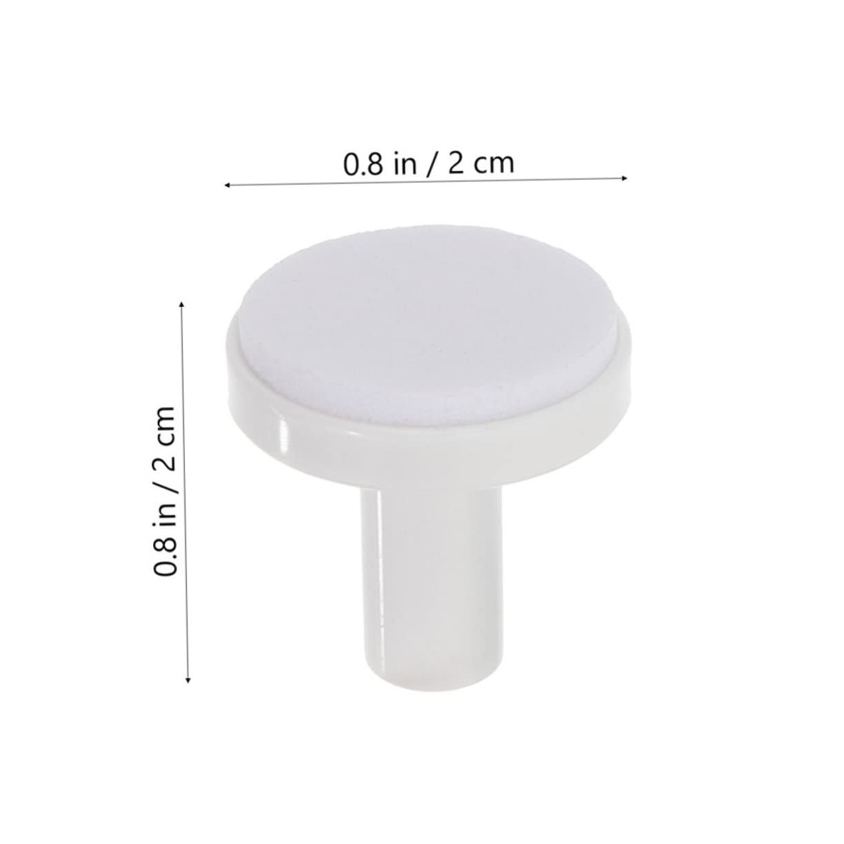 ibasenice 90piezas Almohadillas De Reemplazo Para Cortaúñas Eléctrico De Bebés Cabezas De Molienda Seguras y Duraderas Para Cuidado De Uñas De Recién Nacidos