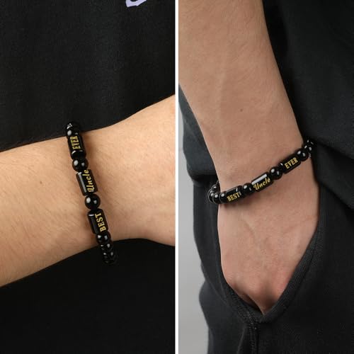 Pulsera para hombres EGHTvmok 3.54 x 0.39 x 0.39 in miniatura 3