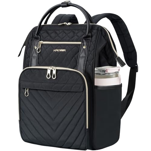 KROSER Laptop Backpack 17' Stylish Backpack Water...