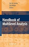 Handbook of Multilevel Analysis