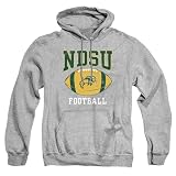 North Dakota State University Football Ball Adult, Athletic Heather, 4XL