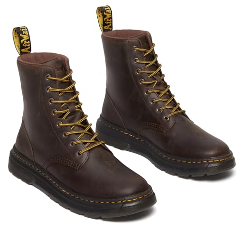 Dr. Martens Unisex Crewson Nubuck Leather Everyday Boots2