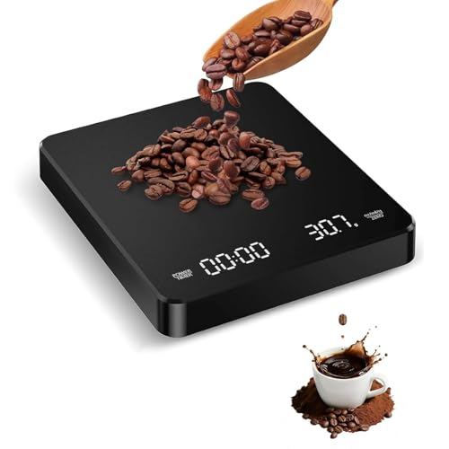 VOBOR Bascula Cafe Barista con Temporizador