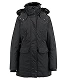 wellensteyn damen jacke gelb Kapuze mit Kunstfellrand Wellensteyn Damen Stavanger Jacke, Schwarz (Schwarz Sw), X-Large
