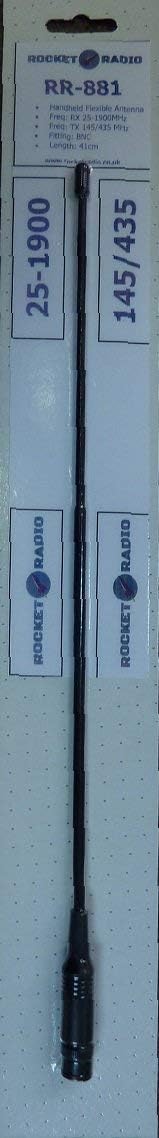 Rocket Radio Super Gainer Radio Scanner Antenna BNC fits UBC125XLT ...