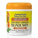 Jamaican Mango & Lime Black Wax – Temporary Black Hair...