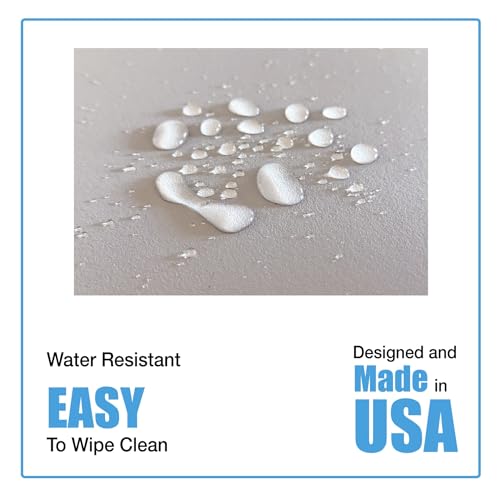 KidKusion Soft Seat Hearth Pad | Made in USA| Taupe | 72" x 14" | Fireplace and Hearth Protection
