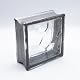Glasbausteine Fuchs Design Wolke Reflex in Anthrazit, 19x19x8 cm, 6 Stück
