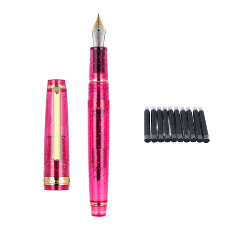 Stylo plume transparent pour fournitures scolaires idéal pour surligner ses cours