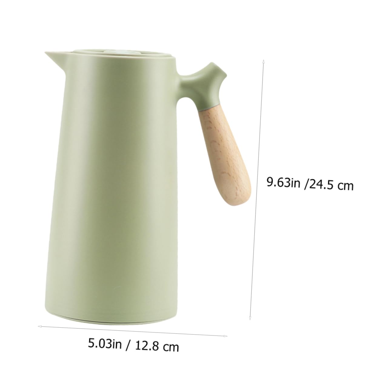 SHOWERORO 1pezzi Borraccia Termica Da Isolante e Leggera Per Tè e Bevande Calde o Fredde Design e Facile Da