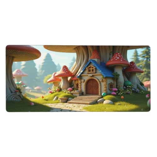 Tapis de souris pour ordinateur portable durable avec bords cousus soignés