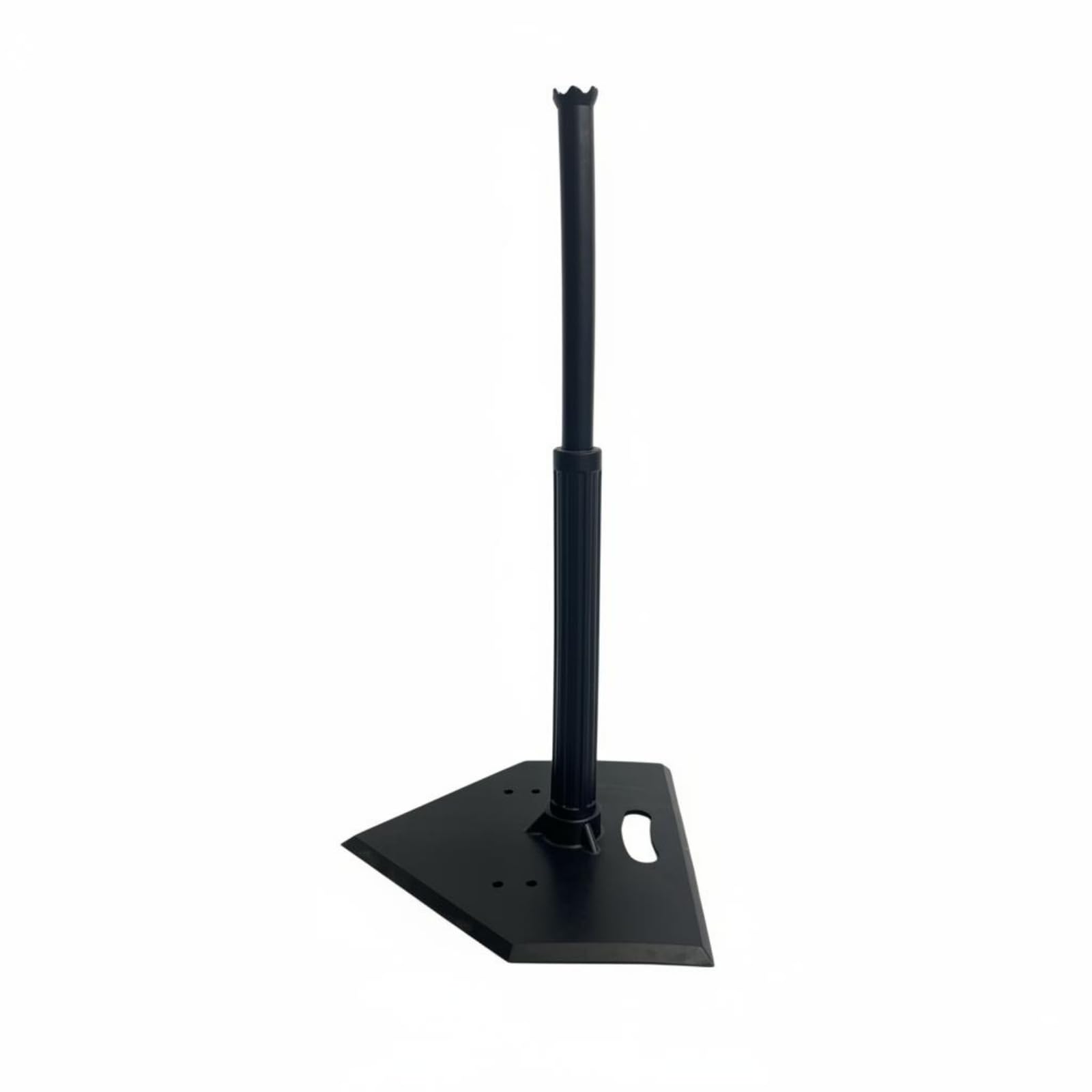 F Fityle Entrenador de Béisbol para Niños tee de Bateo Entrenamiento Soporte Estable Altura Ajustable Poste Telescópico Goma con, Adulto, Cinco Orificios, Telescópico 50-100CM