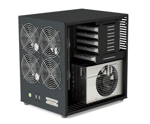 Image of XtremeMiner Industrial Desktop Workstation Case (EM5 - Mid Tower for E-ATX Motherboards)