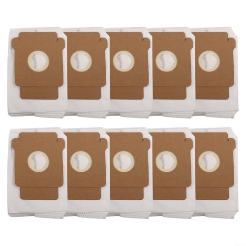 Vasiumic Paquete de 4 bolsas para aspiradora compatibles con Roomba 105 para Combo, 405/505, Max 705 y Essential Y051060, bolsas de polvo vacías automáticas de 3 L con filtro HEPA (paquete de 10)