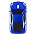 elec Space Wireless Mouse, 2.4GHz Cool Sport Car Shape Wireless Mouse Optical Cordless Mice with USB Receiver for PC Laptop Computer Notebook 1600 DPI-Blue
