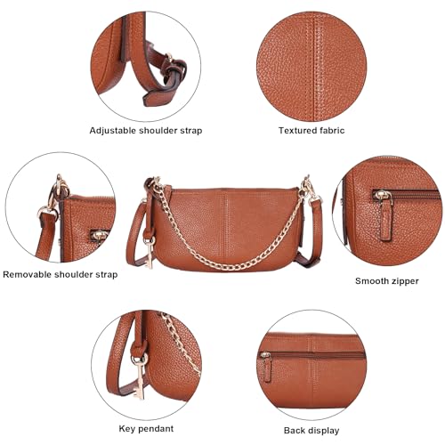 Bolso Hobo para Mujer con Correa Ajustable miniatura 5