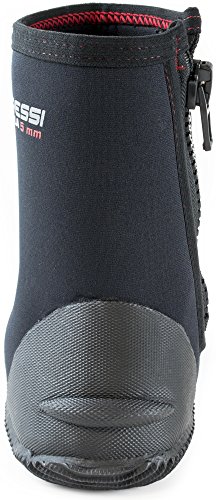 image for Cressi Isla 5mm, black/red, US Men's 5, US Man 5 | US Lady 6