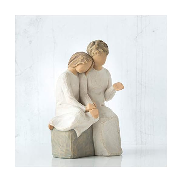 Willow tree with my grandmother the best gift is time spent with you a gift to express love closeness and family relationships between grandparents and grandchildren sculpted hand painted figure  urban country home decor