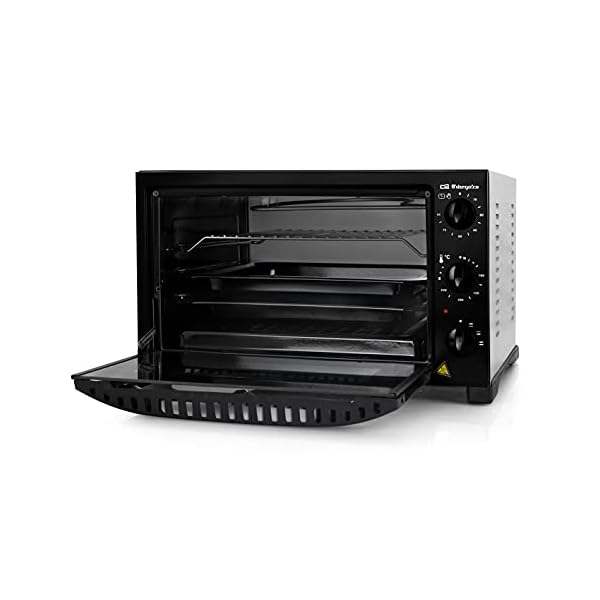 Orbegozo HO 321 – Horno de sobremesa, 32 L, temporizador, calor superior e  inferior, regulador de temperatura, indicador… – Mundo Electro Mueble