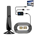 Broadwave TV Antenna 2025, Broadwave Antenna, Amplified HD Digital TV Antennas, Miles Coverage Range Supports 4K 8K 1080p for Smart HDTV and Older TVs (1)