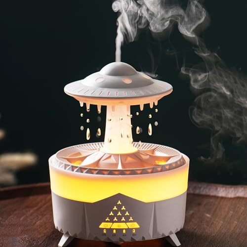 Raindrop Humidifier for Large Rooms and Aromatherapy