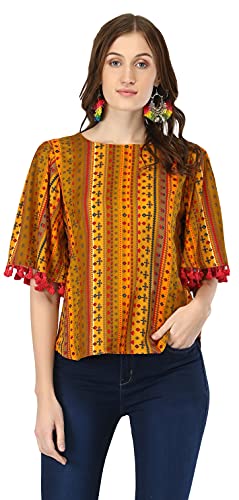 Image of DHRUVI TRENDZ Women Tops | T Shirt for Women | Tops for Jeans for Women | Western Tops for Women Stylish | T-Shirt for Women